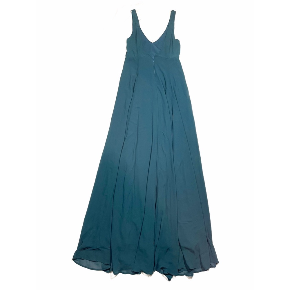 NWOT! SMYM Jenn Maxi Deep Jade Chiffon - Picture 12 of 12